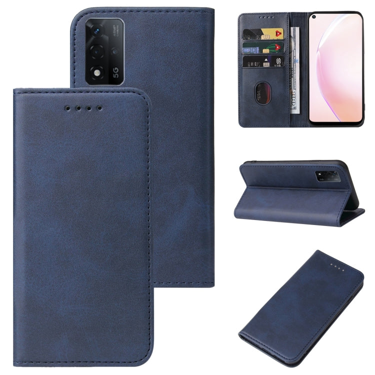 Custodia per telefono in pelle con chiusura magnetica, For OPPO A93s 5G, For OPPO A94, For OPPO F17 Pro, For OPPO F19, For OPPO F19 Pro+ 5G, For OPPO F19s 5G, For OPPO F21 Pro 5G, For OPPO Find X3