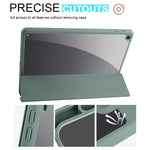 Custodia per tablet Smart in pelle pieghevole a 3 acrilici, For iPad 9.7 2018/2017, For iPad 10.2 2021/2020/2019, For iPad  Air 2022/2020/Pro 11 2021/2020/2018