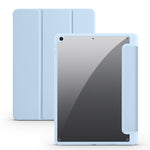 Custodia per tablet Smart in pelle pieghevole a 3 acrilici, For iPad 9.7 2018/2017, For iPad 10.2 2021/2020/2019, For iPad  Air 2022/2020/Pro 11 2021/2020/2018