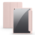 Custodia per tablet Smart in pelle pieghevole a 3 acrilici, For iPad 9.7 2018/2017, For iPad 10.2 2021/2020/2019, For iPad  Air 2022/2020/Pro 11 2021/2020/2018