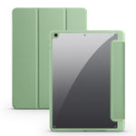 Custodia per tablet Smart in pelle pieghevole a 3 acrilici, For iPad 9.7 2018/2017, For iPad 10.2 2021/2020/2019, For iPad  Air 2022/2020/Pro 11 2021/2020/2018