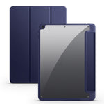 Custodia per tablet Smart in pelle pieghevole a 3 acrilici, For iPad 9.7 2018/2017, For iPad 10.2 2021/2020/2019, For iPad  Air 2022/2020/Pro 11 2021/2020/2018