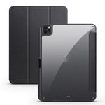 Custodia per tablet Smart in pelle pieghevole a 3 acrilici, For iPad Air 13 2024 / Pro 12.9 2022 / 2021/2020/2018, For Samsung Galaxy Tab S6 Lite 2020/2022