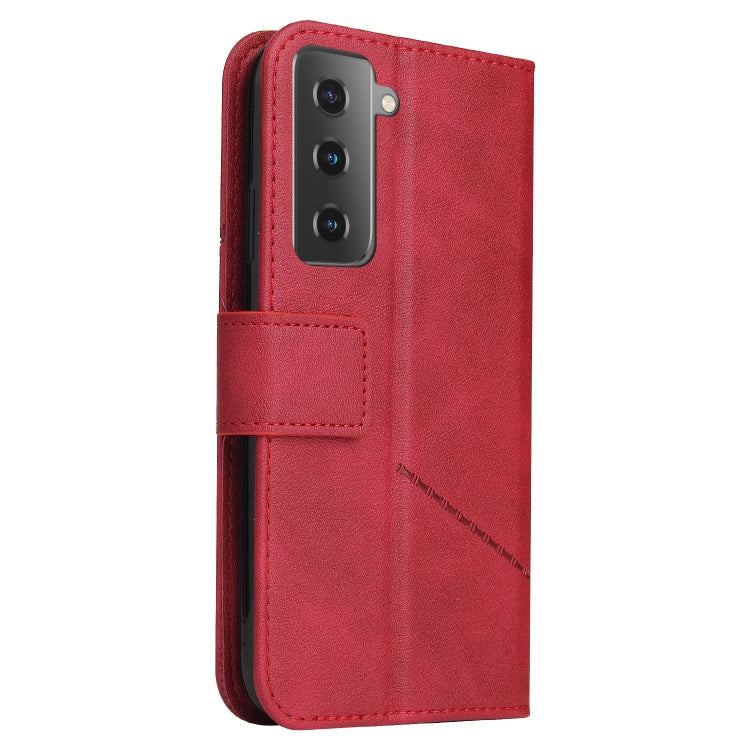 Custodia per telefono in pelle ad angolo retto GQUTROBE, For Samsung Galaxy S21 5G, For Samsung Galaxy S21+ 5G, For Samsung Galaxy S21 Ultra 5G, For Samsung Galaxy S22 5G