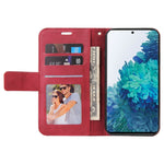 Custodia per telefono in pelle ad angolo retto GQUTROBE, For Samsung Galaxy S21 5G, For Samsung Galaxy S21+ 5G, For Samsung Galaxy S21 Ultra 5G, For Samsung Galaxy S22 5G