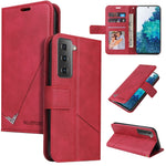 Custodia per telefono in pelle ad angolo retto GQUTROBE, For Samsung Galaxy S21 5G, For Samsung Galaxy S21+ 5G, For Samsung Galaxy S21 Ultra 5G, For Samsung Galaxy S22 5G
