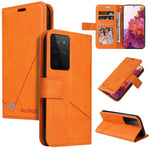 Custodia per telefono in pelle ad angolo retto GQUTROBE, For Samsung Galaxy S21 5G, For Samsung Galaxy S21+ 5G, For Samsung Galaxy S21 Ultra 5G, For Samsung Galaxy S22 5G