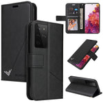 Custodia per telefono in pelle ad angolo retto GQUTROBE, For Samsung Galaxy S21 5G, For Samsung Galaxy S21+ 5G, For Samsung Galaxy S21 Ultra 5G, For Samsung Galaxy S22 5G