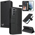 Custodia per telefono in pelle ad angolo retto GQUTROBE, For Samsung Galaxy S21 5G, For Samsung Galaxy S21+ 5G, For Samsung Galaxy S21 Ultra 5G, For Samsung Galaxy S22 5G