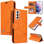 Custodia per telefono in pelle ad angolo retto GQUTROBE, For Samsung Galaxy S22+ 5G, For Samsung Galaxy S22 Ultra 5G, For Samsung Galaxy S20, For Samsung Galaxy S20+