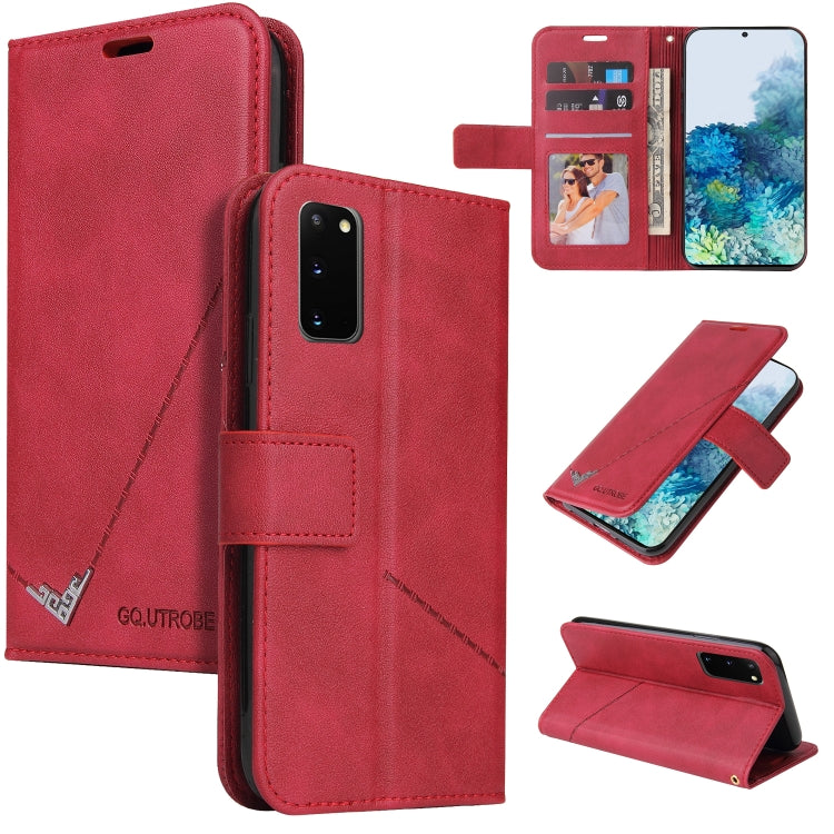Custodia per telefono in pelle ad angolo retto GQUTROBE, For Samsung Galaxy S22+ 5G, For Samsung Galaxy S22 Ultra 5G, For Samsung Galaxy S20, For Samsung Galaxy S20+