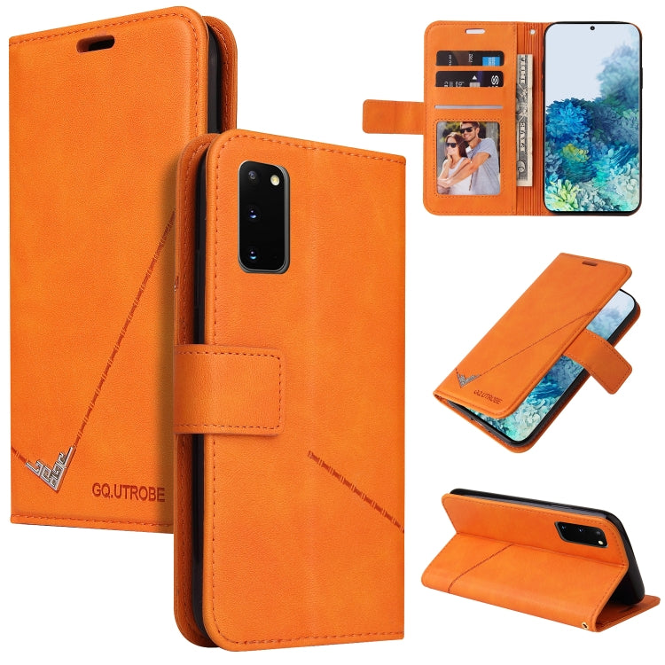Custodia per telefono in pelle ad angolo retto GQUTROBE, For Samsung Galaxy S22+ 5G, For Samsung Galaxy S22 Ultra 5G, For Samsung Galaxy S20, For Samsung Galaxy S20+