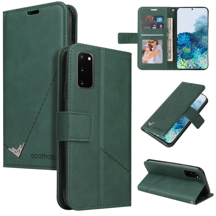 Custodia per telefono in pelle ad angolo retto GQUTROBE, For Samsung Galaxy S22+ 5G, For Samsung Galaxy S22 Ultra 5G, For Samsung Galaxy S20, For Samsung Galaxy S20+