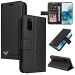 Custodia per telefono in pelle ad angolo retto GQUTROBE, For Samsung Galaxy S22+ 5G, For Samsung Galaxy S22 Ultra 5G, For Samsung Galaxy S20, For Samsung Galaxy S20+