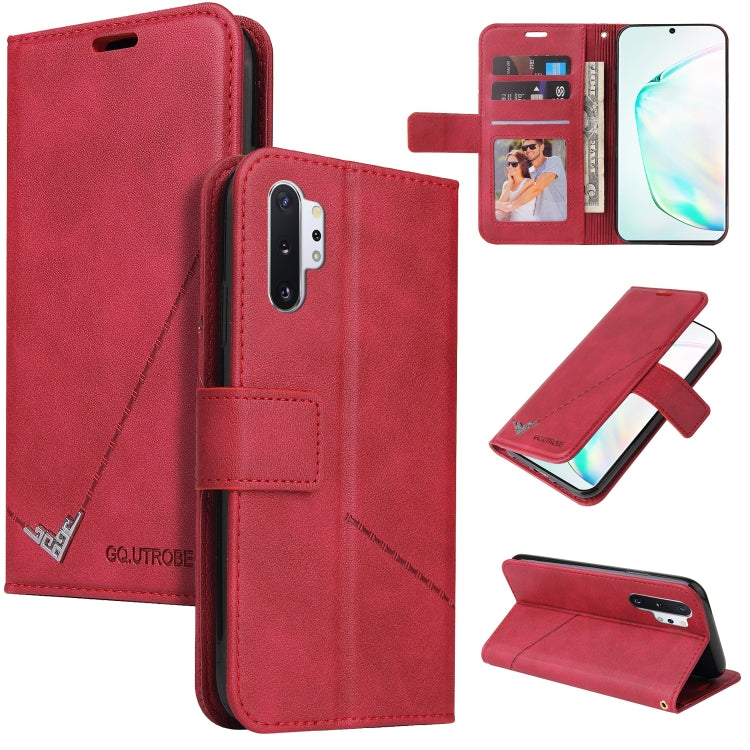 Custodia per telefono in pelle ad angolo retto GQUTROBE, For Samsung Galaxy Note20 Ultra, For Samsung Galaxy Note10, For Samsung Galaxy Note10+, For Samsung Galaxy A82 5G