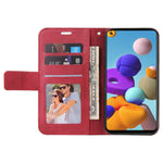 Custodia per telefono in pelle ad angolo retto GQUTROBE, For Samsung Galaxy A21s, For Samsung Galaxy Note10 Lite / A81, For Samsung Galaxy A71, For Samsung Galaxy A51