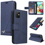 Custodia per telefono in pelle ad angolo retto GQUTROBE, For Samsung Galaxy A21s, For Samsung Galaxy Note10 Lite / A81, For Samsung Galaxy A71, For Samsung Galaxy A51