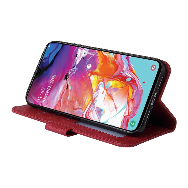 Custodia per telefono in pelle ad angolo retto GQUTROBE, For Samsung Galaxy A70, For Samsung Galaxy A50, For Samsung Galaxy A40, For Samsung Galaxy A20 / 30