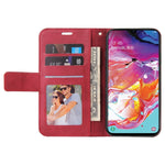 Custodia per telefono in pelle ad angolo retto GQUTROBE, For Samsung Galaxy A70, For Samsung Galaxy A50, For Samsung Galaxy A40, For Samsung Galaxy A20 / 30