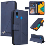 Custodia per telefono in pelle ad angolo retto GQUTROBE, For Samsung Galaxy A70, For Samsung Galaxy A50, For Samsung Galaxy A40, For Samsung Galaxy A20 / 30