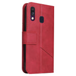 Custodia per telefono in pelle ad angolo retto GQUTROBE, For Samsung Galaxy A20e, For Samsung Galaxy A20s, For Samsung Galaxy A10s, For Samsung Galaxy A10 / M10