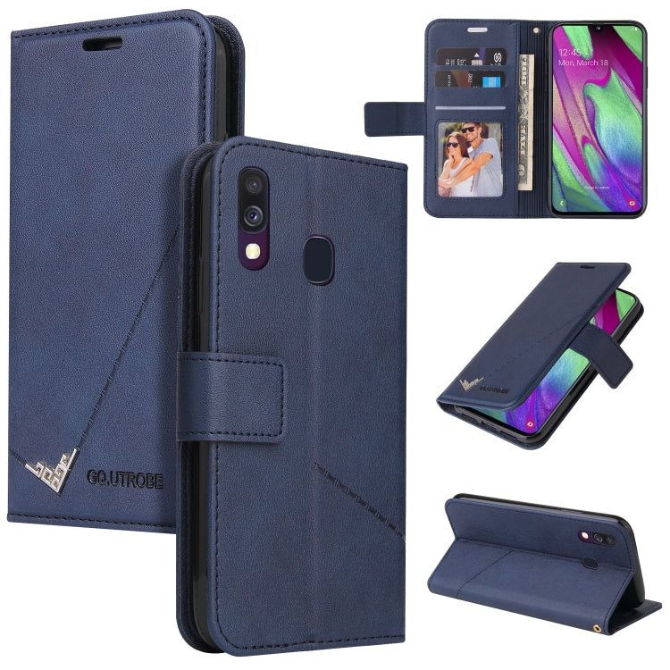 Custodia per telefono in pelle ad angolo retto GQUTROBE, For Samsung Galaxy A20e, For Samsung Galaxy A20s, For Samsung Galaxy A10s, For Samsung Galaxy A10 / M10