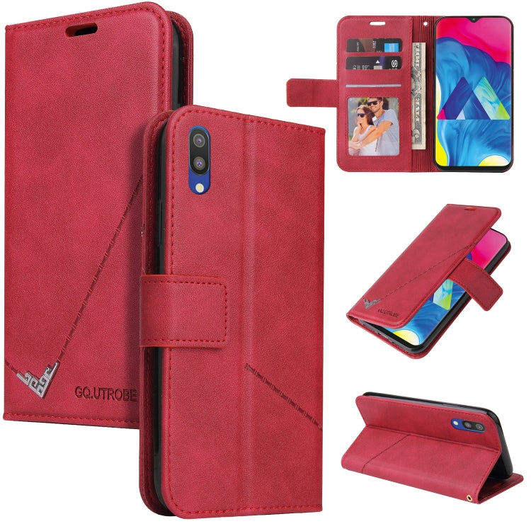 Custodia per telefono in pelle ad angolo retto GQUTROBE, For Samsung Galaxy A20e, For Samsung Galaxy A20s, For Samsung Galaxy A10s, For Samsung Galaxy A10 / M10