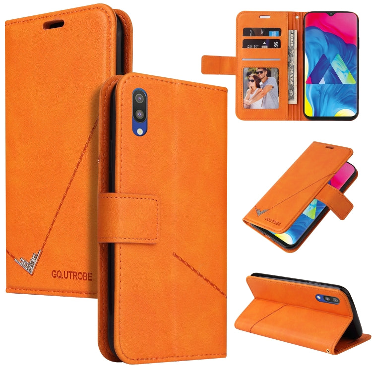 Custodia per telefono in pelle ad angolo retto GQUTROBE, For Samsung Galaxy A20e, For Samsung Galaxy A20s, For Samsung Galaxy A10s, For Samsung Galaxy A10 / M10