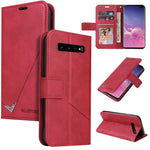 Custodia per telefono in pelle ad angolo retto GQUTROBE, For Samsung Galaxy S10, For Samsung Galaxy S10e, For Samsung Galaxy S10+