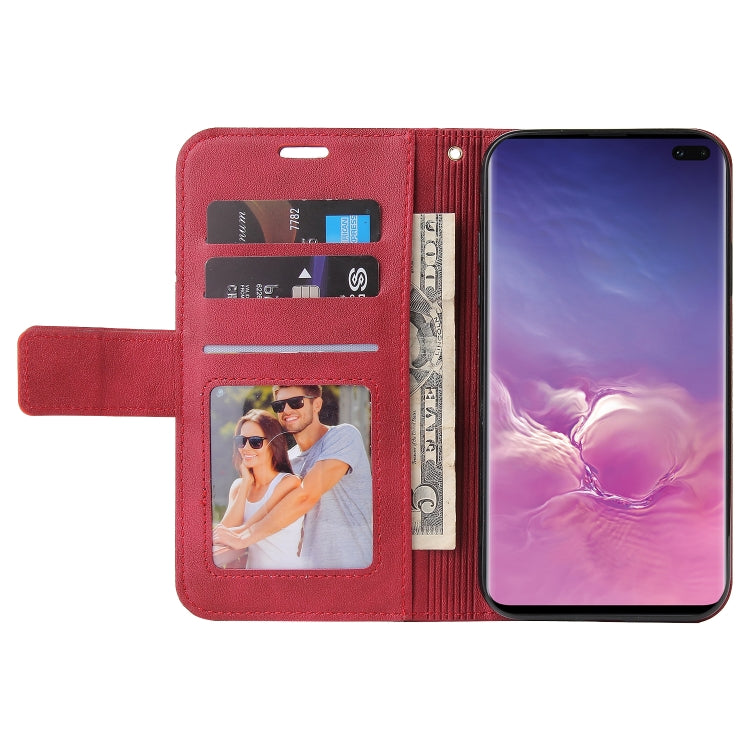 Custodia per telefono in pelle ad angolo retto GQUTROBE, For Samsung Galaxy S10, For Samsung Galaxy S10e, For Samsung Galaxy S10+
