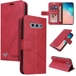 Custodia per telefono in pelle ad angolo retto GQUTROBE, For Samsung Galaxy S10, For Samsung Galaxy S10e, For Samsung Galaxy S10+