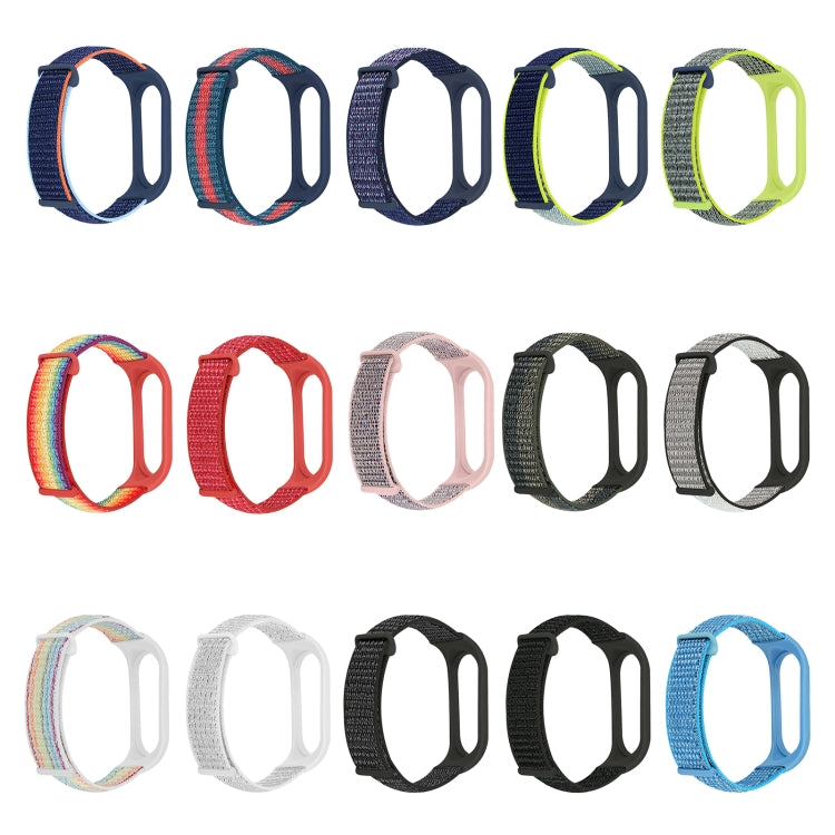 Cinturino per orologio in nylon a due sezioni, For Xiaomi Mi Band 6