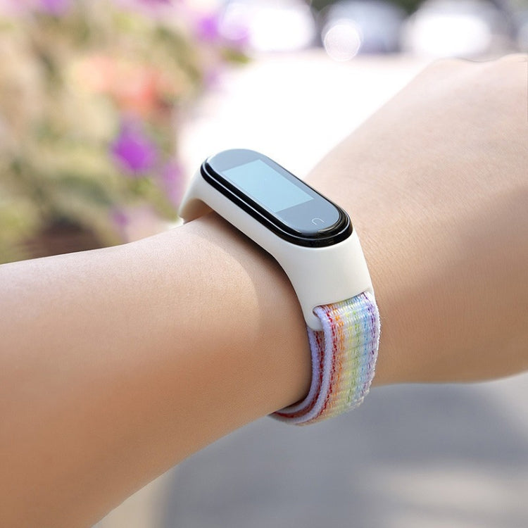 Cinturino per orologio in nylon a due sezioni, For Xiaomi Mi Band 6