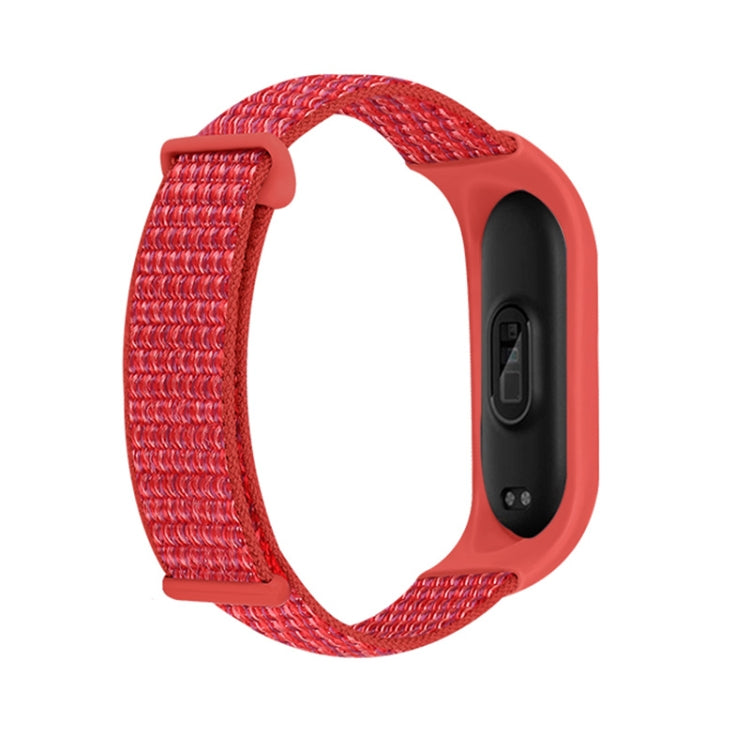 Cinturino per orologio in nylon a due sezioni, For Xiaomi Mi Band 5