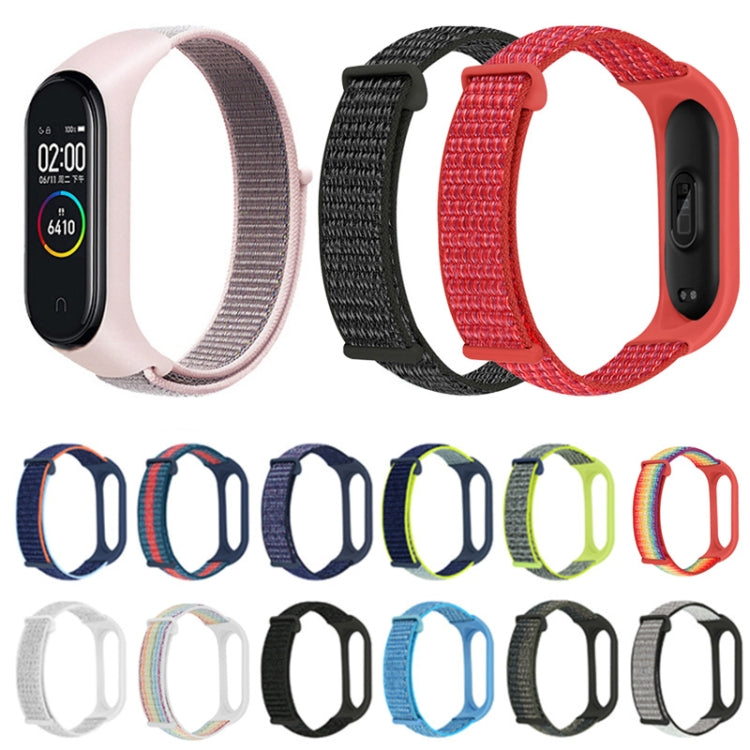 Cinturino per orologio in nylon a due sezioni, For Xiaomi Mi Band 5