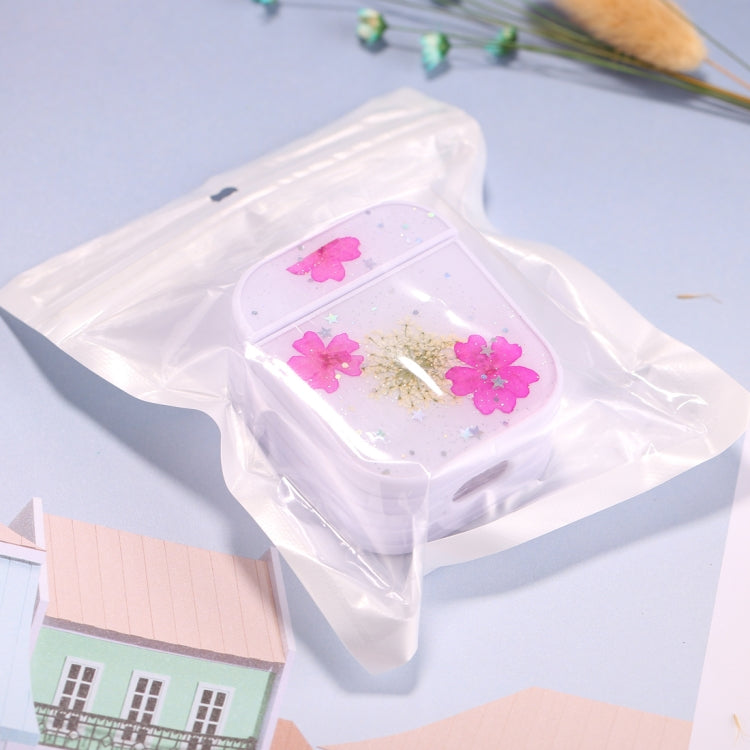 Custodia protettiva floreale per AirPods 1 e 2