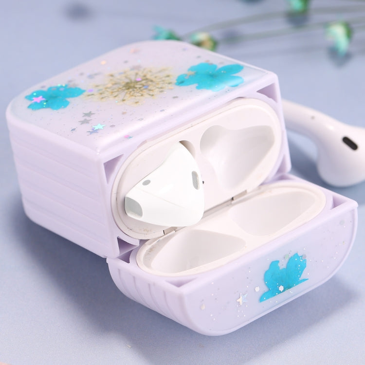Custodia protettiva floreale per AirPods 1 e 2