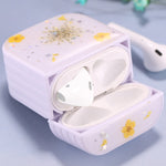 Custodia protettiva AirPods 1/2 con motivo fiori