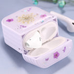 Custodia protettiva AirPods 1/2 con motivo fiori