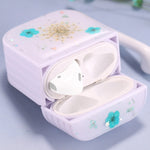 Custodia protettiva AirPods 1/2 con motivo fiori