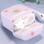 Custodia protettiva AirPods 1/2 con motivo fiori