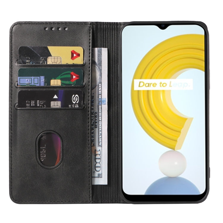 Custodia per telefono in pelle con chiusura magnetica, For Realme C21Y, For Realme C25, For Realme GT Master, For Realme GT2, For Realme X7 Pro, For Realme X50 5G, For Realme XT, For OPPO Reno 10x Zoom