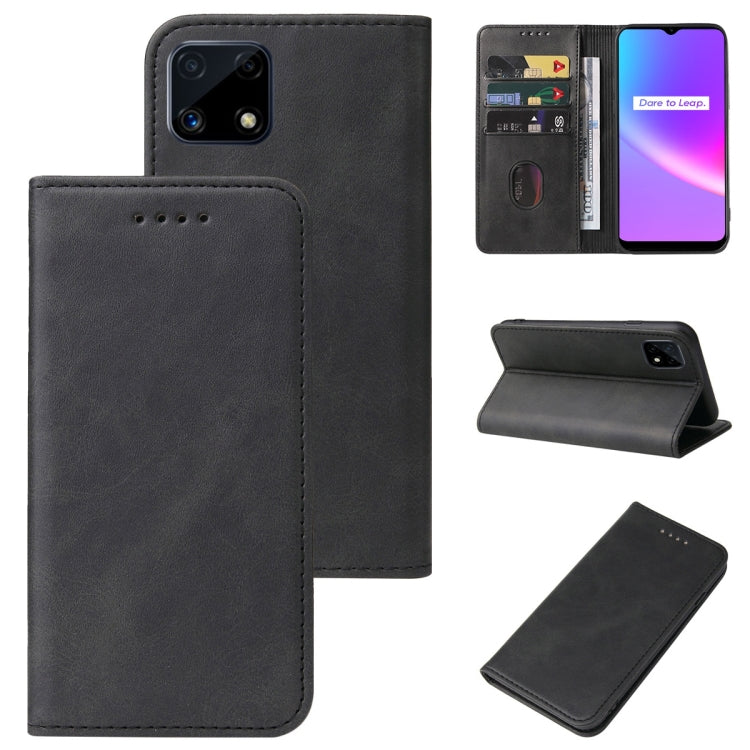 Custodia per telefono in pelle con chiusura magnetica, For Realme C21Y, For Realme C25, For Realme GT Master, For Realme GT2, For Realme X7 Pro, For Realme X50 5G, For Realme XT, For OPPO Reno 10x Zoom