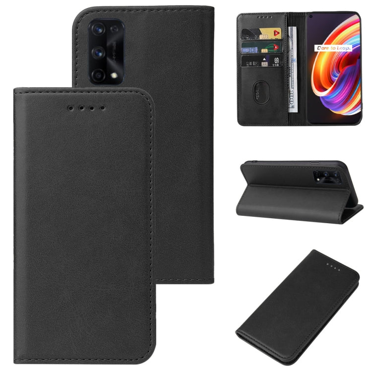 Custodia per telefono in pelle con chiusura magnetica, For Realme C21Y, For Realme C25, For Realme GT Master, For Realme GT2, For Realme X7 Pro, For Realme X50 5G, For Realme XT, For OPPO Reno 10x Zoom