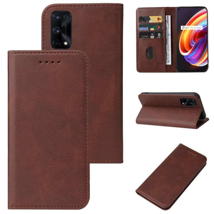 Custodia per telefono in pelle con chiusura magnetica, For Realme C21Y, For Realme C25, For Realme GT Master, For Realme GT2, For Realme X7 Pro, For Realme X50 5G, For Realme XT, For OPPO Reno 10x Zoom