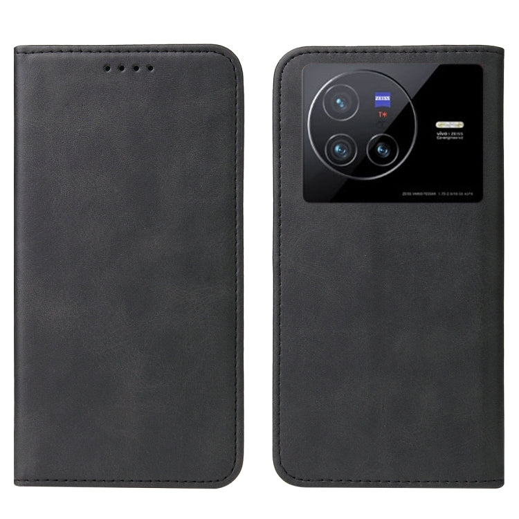 Custodia per telefono in pelle con chiusura magnetica, For vivo X80, For vivo X80 Pro, For vivo X50 5G, For vivo S15, For vivo S15e, For vivo S12 5G / V23 5G, For vivo S10e / V23e, For vivo T1 5G