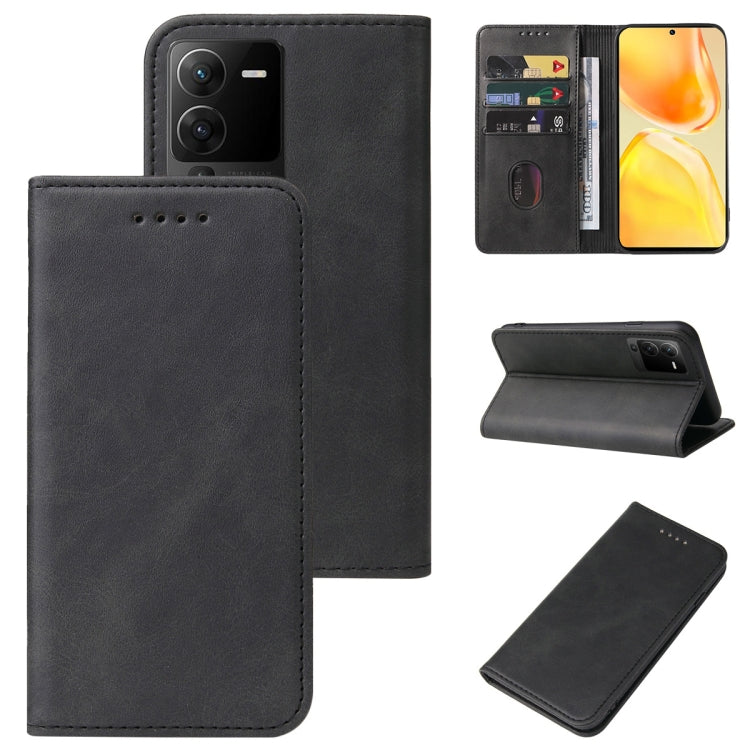 Custodia per telefono in pelle con chiusura magnetica, For vivo X80, For vivo X80 Pro, For vivo X50 5G, For vivo S15, For vivo S15e, For vivo S12 5G / V23 5G, For vivo S10e / V23e, For vivo T1 5G