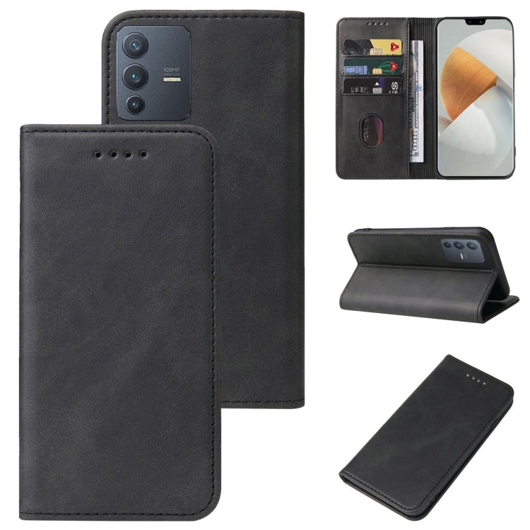 Custodia per telefono in pelle con chiusura magnetica, For vivo X80, For vivo X80 Pro, For vivo X50 5G, For vivo S15, For vivo S15e, For vivo S12 5G / V23 5G, For vivo S10e / V23e, For vivo T1 5G