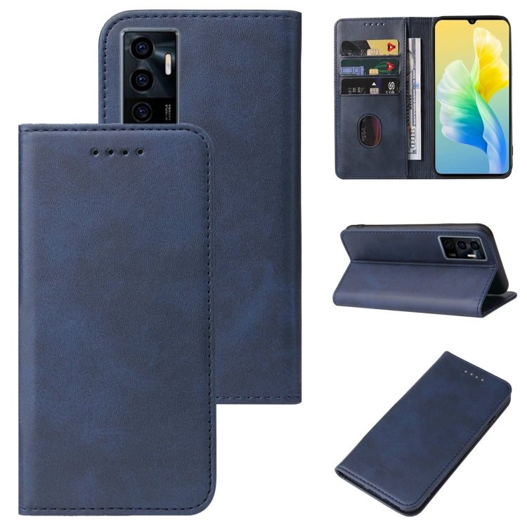 Custodia per telefono in pelle con chiusura magnetica, For vivo X80, For vivo X80 Pro, For vivo X50 5G, For vivo S15, For vivo S15e, For vivo S12 5G / V23 5G, For vivo S10e / V23e, For vivo T1 5G