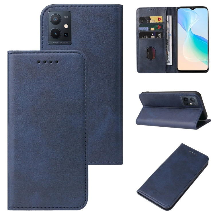 Custodia per telefono in pelle con chiusura magnetica, For vivo X80, For vivo X80 Pro, For vivo X50 5G, For vivo S15, For vivo S15e, For vivo S12 5G / V23 5G, For vivo S10e / V23e, For vivo T1 5G